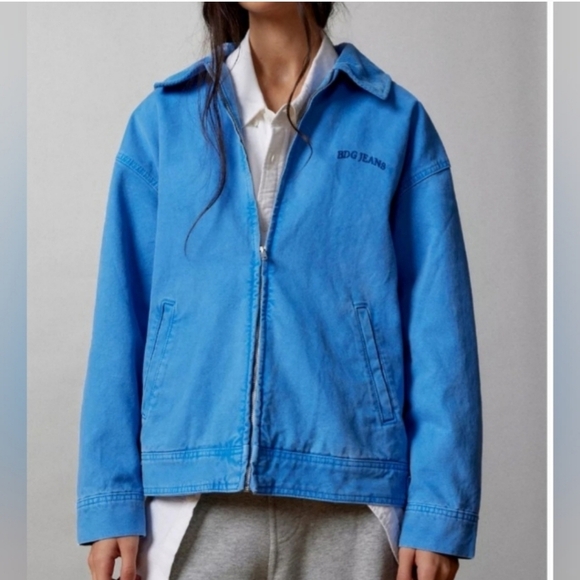 NWT Urban Outfitters Oversized Canvas Chore Jacket - Picture 3 of 7